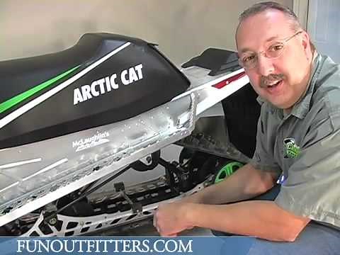Adjusting Track Tension - Arctic Cat Crossfire 600 Snowmobile