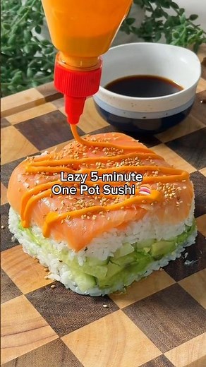 Quick & Easy 5-Minute Lazy Sushi 🍣