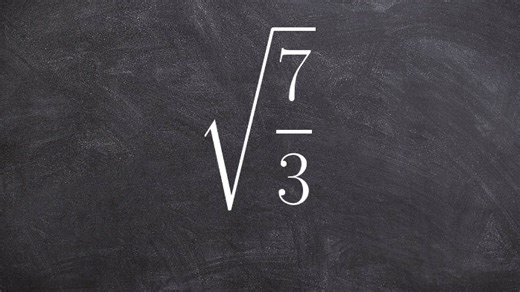 Simplify a fraction under a square root - legal cheating for math
