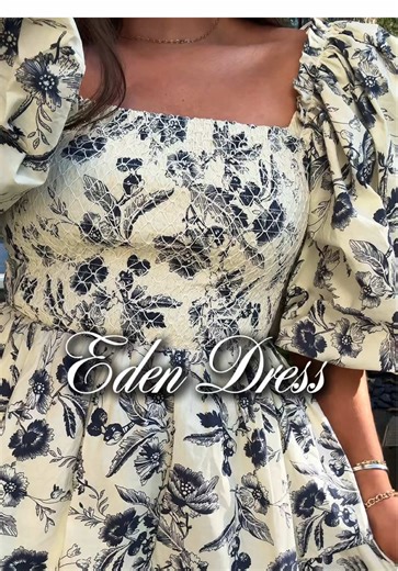 The cutest new dress for church mornings, brunch dates, and everything in between 🌸 The Eden Floral Mini is effortlessly feminine with a flattering, comfortable fit you can wear all day. It’s easy to dress up with heels or keep casual with flats and sneakers. A timeless piece you’ll reach for again and again, no matter the season. 💙 #boutique #christiansmallbusiness #ootd #dress #smallbusiness