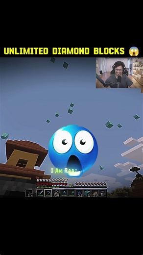 Unlimited Diamond Block 😱 | #viralshorts #fleetbhai #minecraft