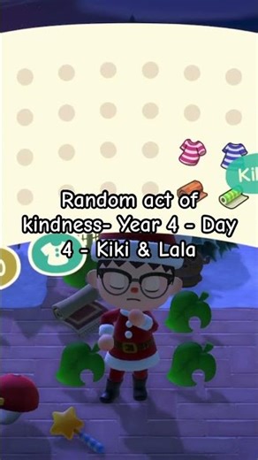 Random act of kindness- Year 4 - Day 4 #acnh #xmas #gameplay #randomactsofkindness