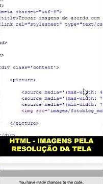 Change image according to resolution [HTML]