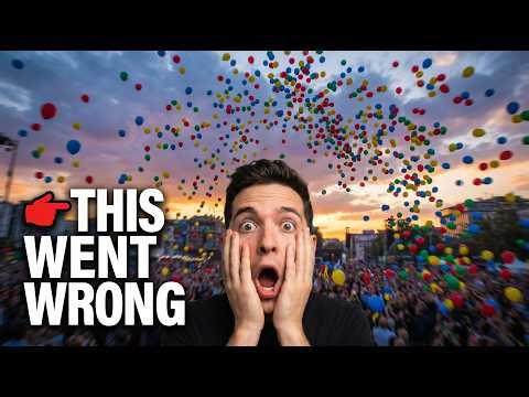 The Day 1.5 Million Balloons Turned Into Chaos 😱 | Balloonfest ’86 Disaster
