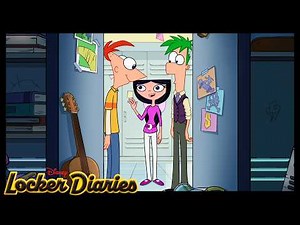 Phineas and Ferb Invent a Time Traveling Remote! 🕰️🫢 | Locker Diaries | ‪@disneychannelanimation‬