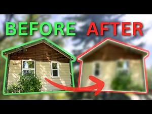 Abandoned House Demolition Timelapse (Start to Finish)