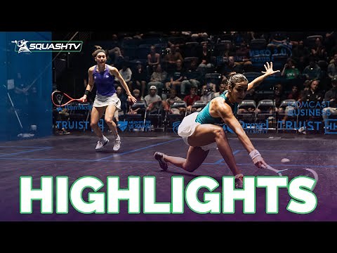"This is FEROCIOUS stuff" | S. Sobhy v El Hammamy | U.S Open 2022 | RD 3 HIGHLIGHTS!