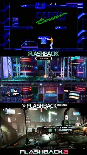 Flashback Games Compared: Original & 2013 Remake (Death Tower) vs Flashback 2