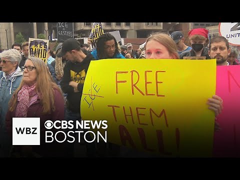 Hundreds protest in Boston against ICE raids