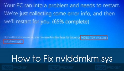 Nvlddmkm.sys синий экран Windows 10: причины ошибки и что делать, 8 шагов