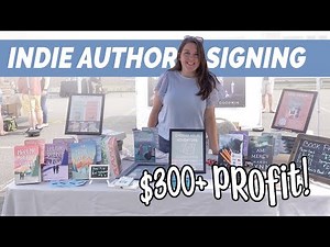 My Secret to a Successful Book Signing Event! - Author Vlog