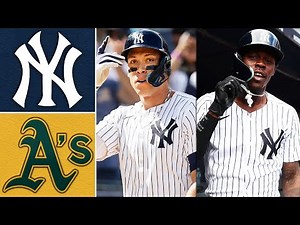 New York Yankees vs Sacramento A's | Game Highlights (6/29/25)