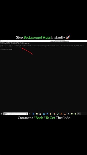 Stop Background Apps Like a H@cker ⚡ Boost PC Performance Instantly | Computer Tips & Tricks