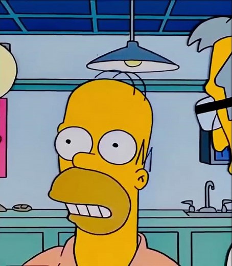 Homer gets a crayon lodged in his Brain (The Simpsons “HOMR”) #simpsons