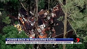 Power has finally been restored to all the homes in Melbourne's east hit by last month's devastating storm. 7NEWS at 6pm | www.7NEWS.com.au #7NEWS | 7NEWS Melbourne