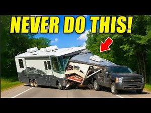 RV Towing Mistakes That Cause Crashes (And How to Avoid Them!)
