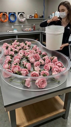 I Put Real Flowers Inside a Table | Stunning Luxury Epoxy Build 🌸💎