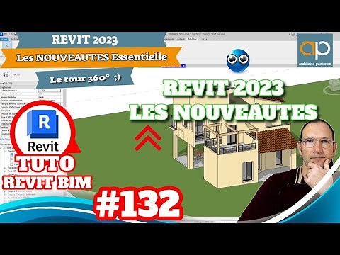 REVIT 2023 les nouveautés ! Exclusif en Français - tuto Gratuit n°132