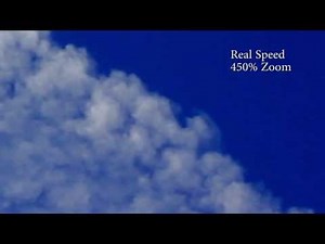 UFO (ORB) Fires Its Gun into Chemtrail!! Twice!!