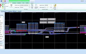 PackageDeliveryExample分拣系统采用simio仿真模拟