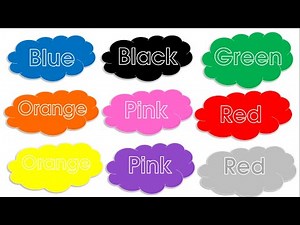 Dạy bé học nói màu sắc bằng tiếng anh, tiếng việt /nhận biết màu sắc cơ bản - Learn colors for kids