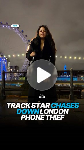 This phone thief picked the wrong woman to mess with, after she chased him down and got her phone back. Elizabeth Lopez Aguilar was holidaying in London, taking selfies in front of the city backdrop when her phone was snatched. The athlete didn’t waste a second, and was hot on the thief’s tail, grabbing her phone back. #london #phonetheft #uk