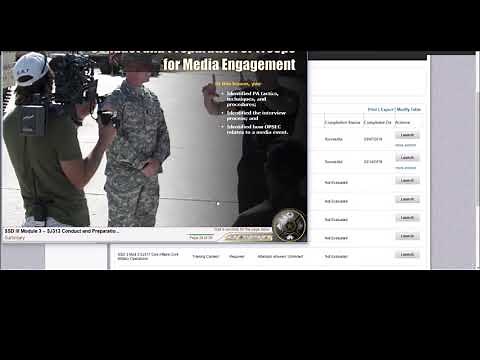 Army SSD in a day tutorial