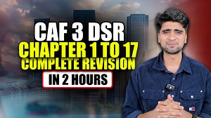CAF 3 – Data Systems & Risk: complete revision of Chapters 1–17 in just 2 hours with Sir Muhammad Ibrahim. Get exam-focused clarity and structured recap in one go. Full playlist available on YouTube (link in comments) [caf3 datasystems risk iqschooloffinance siribrahim icap ca students quickrevision accountingeducation pakistan] | IQ School of Finance