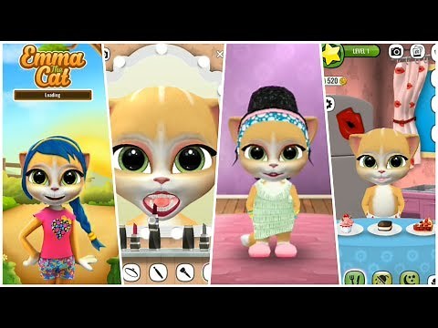 Emma The Cat - My Talking Virtual Pet || Emma The Cat Game