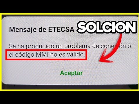 Solución el Error Problema de Conexión o Código MMI no Válido en Samsung, Huawei y Android