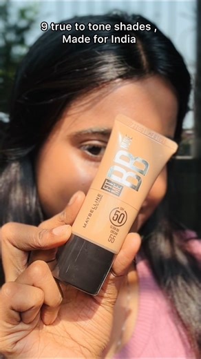 Maybelline Fitme BB Glow Cream #skincaretips#makeuptutorial#bbcream#ytshorts#makeupproducts#fyp