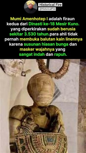 Rahasia di Balik Balutan Linen Amenhotep I, Firaun yang Tak Pernah 'Dibuka' Selama 3.000 Tahun