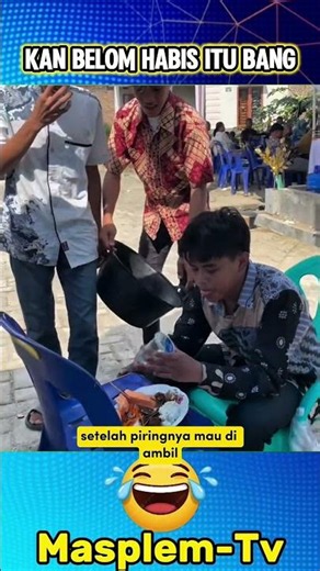 BARU JUGA MAKAN ITU BANG😄 #humor