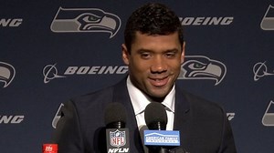 Russell Wilson Press Conference vs Giants
