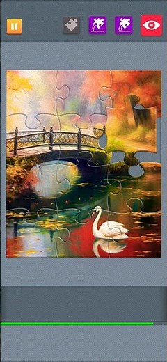🦢 Swan Bridge Jigsaw Puzzle
