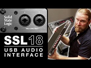 Vintage Studio POWER!!! The ALL-NEW SSL-18 High-Performance USB Audio Interface! 🔥 🎛️ 😲