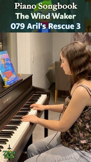 Piano Songbook ~ The Wind Waker ~ 079 Aril’s Rescue 3 #zeldapiano #windwaker #zelda