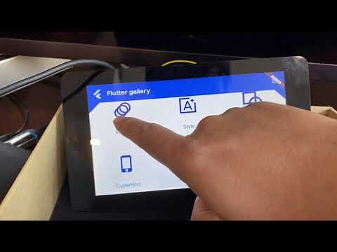 Flutter on Raspberry Pi 3