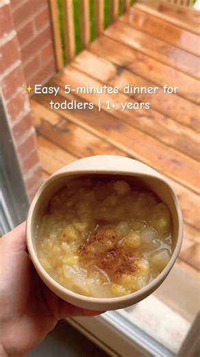 Easy 5 Minute Toddler Meal (1+) | Quick Baby Food Recipe | toddler recipe | easy toddler dinner