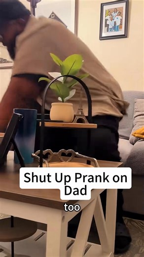 Shut up mom prank gone too far 😂 | Amuse