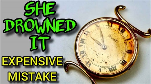 Restoring a flooded Piaget: The risks of working on ultra-thin watches