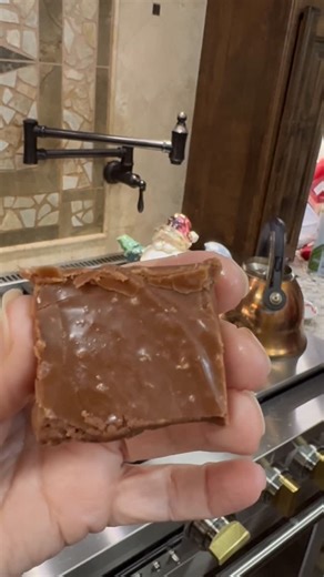 Pasttime Cook on Instagram: "Fantasy fudge is hard to beat! Almost can’t mess it up! Recipe in the comments. #FantasyFudge."