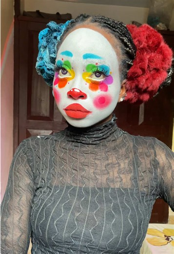 Creative Clown Makeup Transformation Tutorial