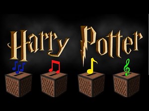 Harry Potter theme on Minecraft Note Blocks