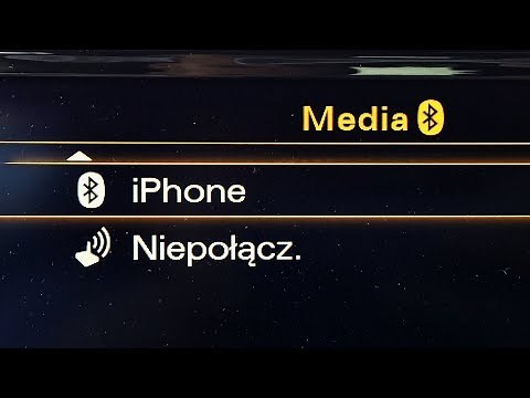 Audi MMI 3G+ bluetooth music streaming activation