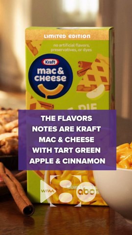 Kraft Mac & Cheese unveils new apple pie flavor
