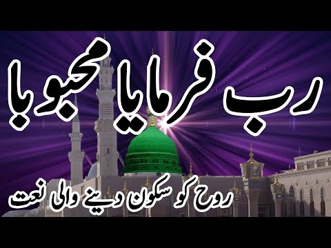 Rab Farmaya Mehbooba Zamane / Beautiful New Naat / 2025 Naat / Madina Video Voice / Bahar e Madina
