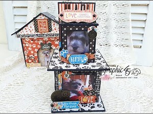 Graphic 45 Well Groomed | Puppy Urn :( | Tutorial