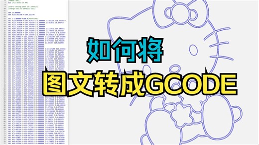 如何将图片&文字转成Gcode，用于绘图机，基于Inkscape