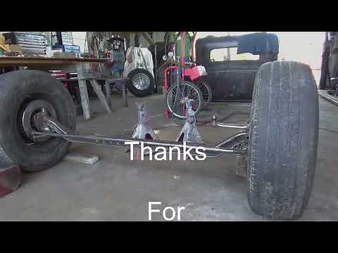 31 Chevy Rat Rod Build - Front Suspension Modifications